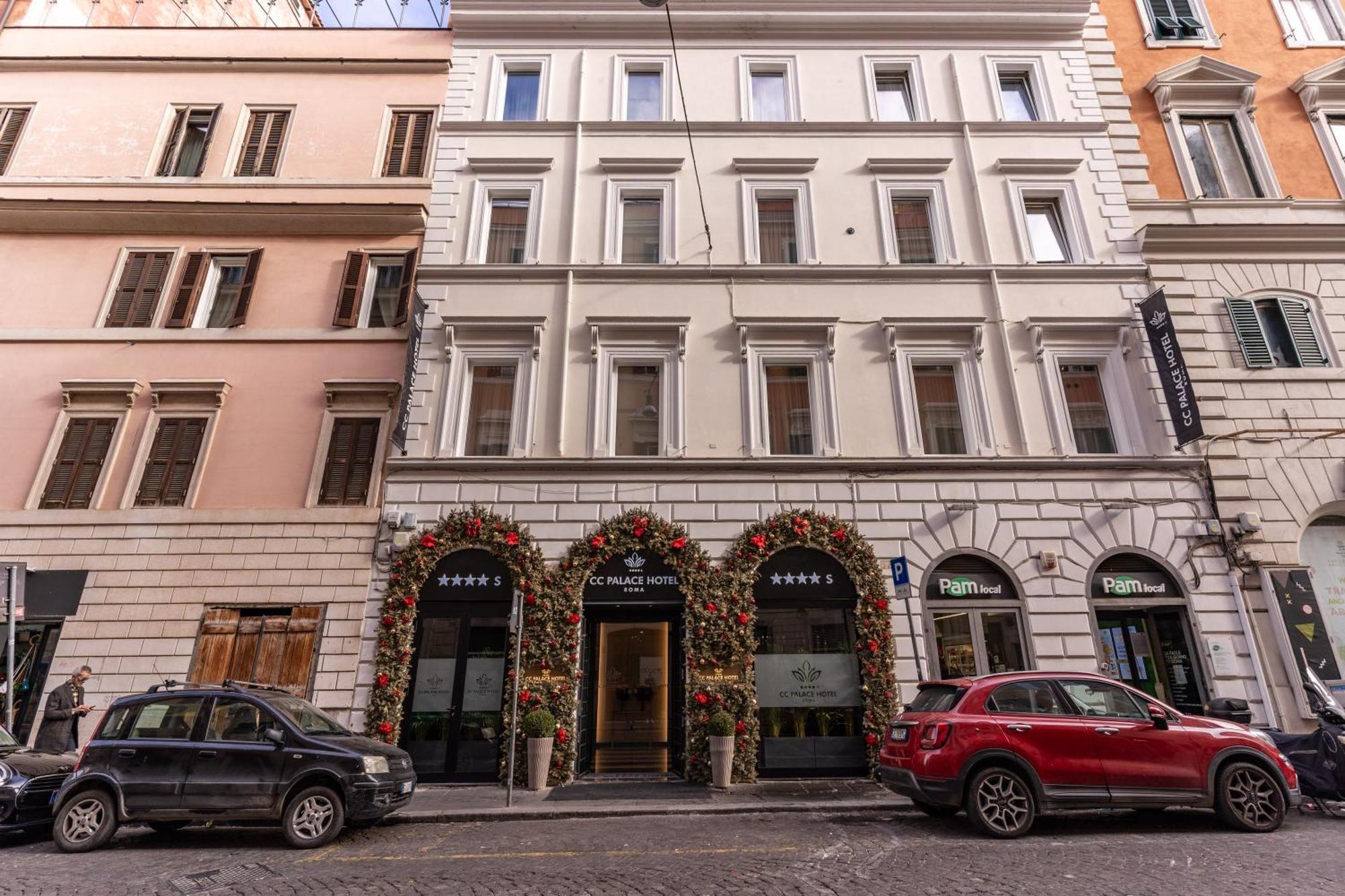 Cc Palace Hotel Roma Esterno foto