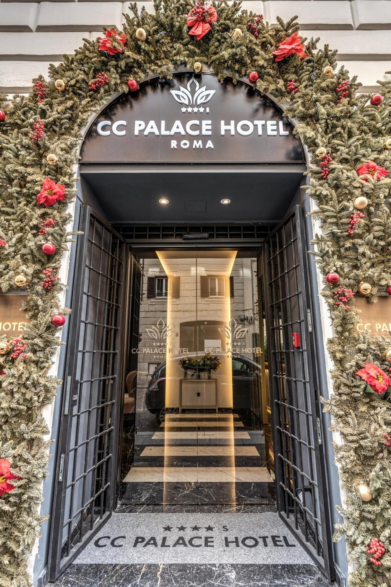 Cc Palace Hotel Roma Esterno foto